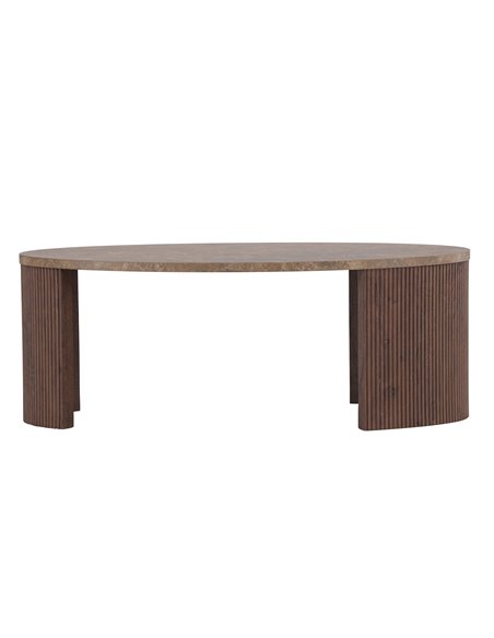 Soffbord Bristol, 120 × 60 cm, Mocca