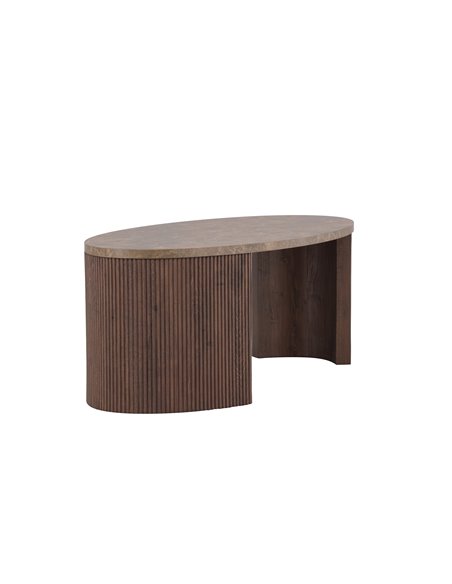 Soffbord Bristol, 120 × 60 cm, Mocca