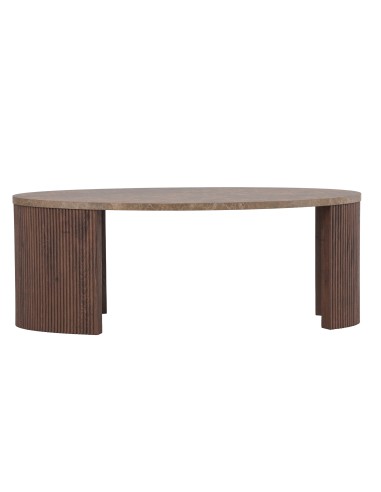 Soffbord Bristol, 120 × 60 cm, Mocca