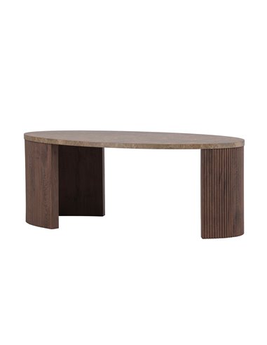 Soffbord Bristol, 120 × 60 cm, Mocca