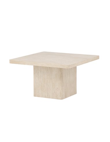 Soffbord Qvart, 80 × 80 cm, Beige