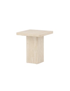 Soffbord Qvart, 50 × 50 cm, Beige 2
