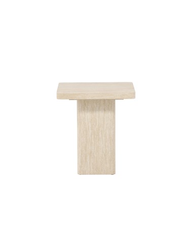 Soffbord Qvart, 50 × 50 cm, Beige