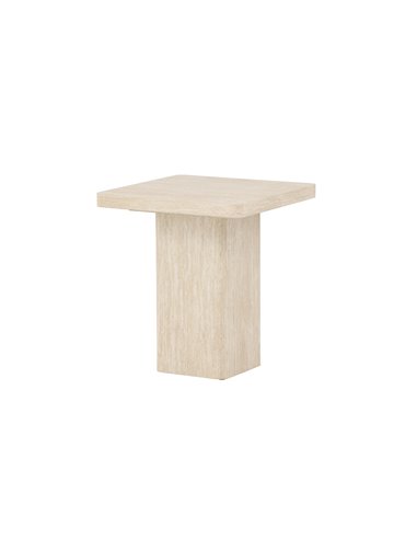 Soffbord Qvart, 50 × 50 cm, Beige