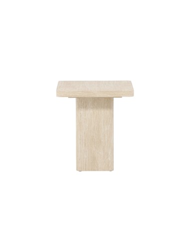 Soffbord Qvart, 50 × 50 cm, Beige