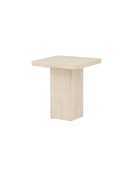 Soffbord Qvart, 50 × 50 cm, Beige
