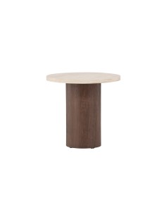 Runt soffbord Megg, Ø50 cm, Beige 2