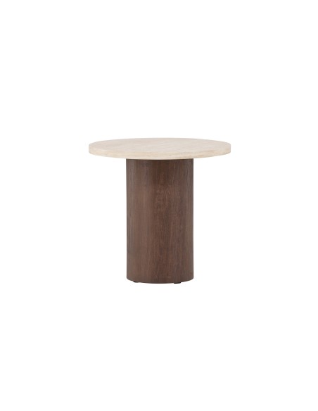 Runt soffbord Megg, Ø50 cm, Beige
