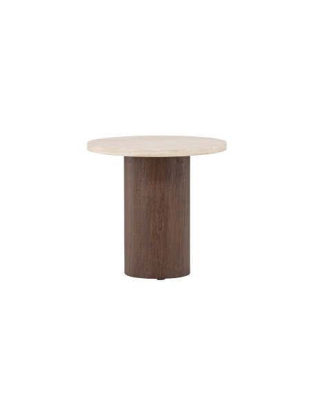 Runt soffbord Megg, Ø50 cm, Beige