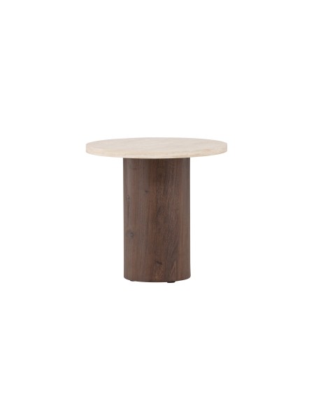 Runt soffbord Megg, Ø50 cm, Beige