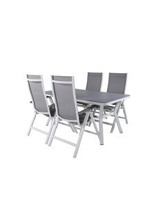Matgrupp Virya med Albany matstolar, 160 × 90 cm 2