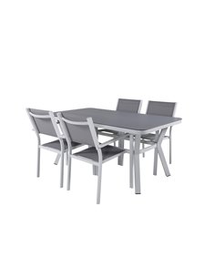Matgrupp Virya med Copacabana matstolar, 160 × 90 cm 2