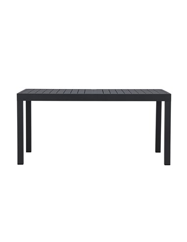 Matbord Capo, 160 × 100 cm, Svart
