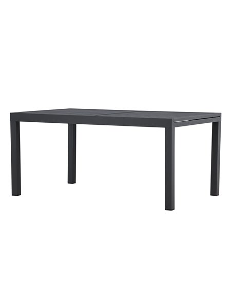 Matbord Capo, 160 × 100 cm, Svart