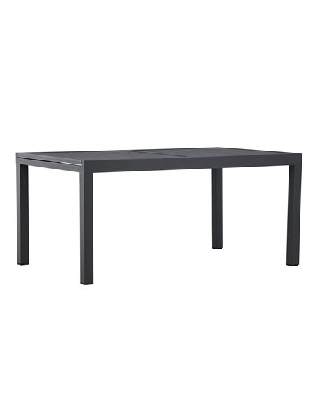 Matbord Capo, 160 × 100 cm, Svart