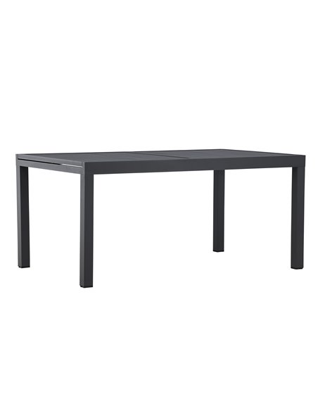 Matbord Capo, 160 × 100 cm, Svart