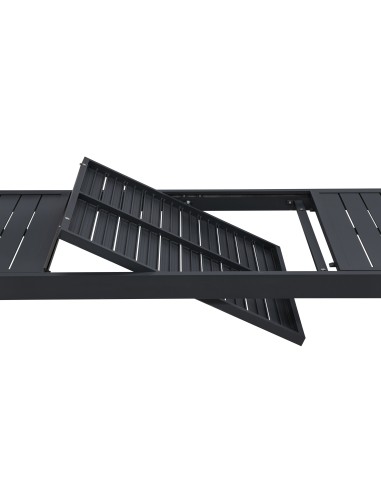 Matbord Capo, 160 × 100 cm, Svart