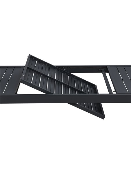 Matbord Capo, 160 × 100 cm, Svart