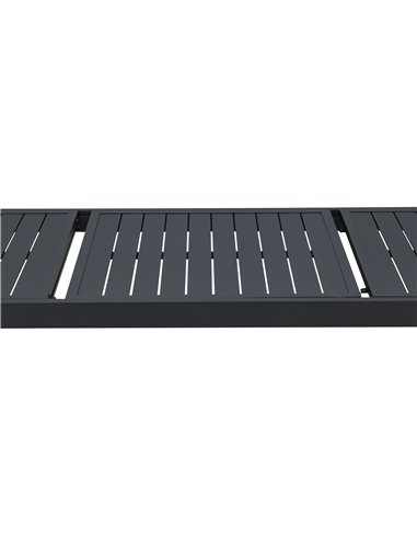 Matbord Capo, 160 × 100 cm, Svart