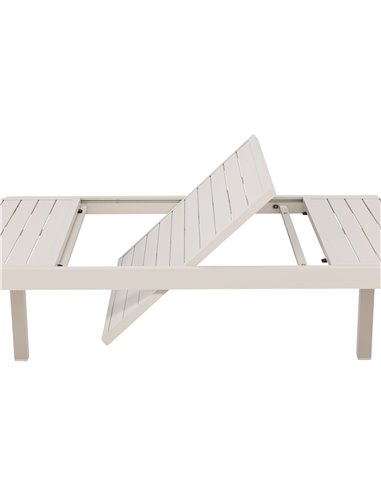 Matbord Capo, 160 × 100 cm, Beige