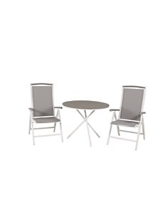 Matgrupp Parma med stolarna Albany