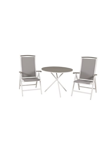 Matgrupp Parma med stolarna Albany
