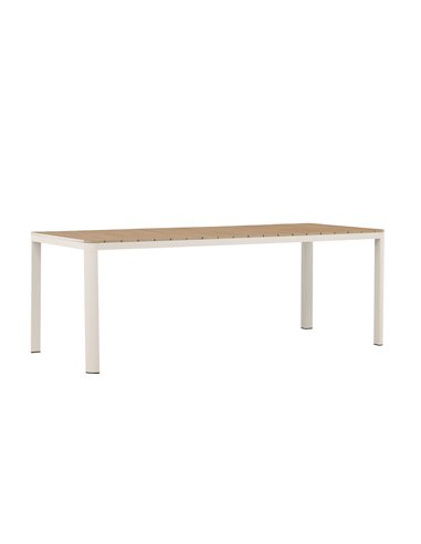 Matbord Etna, 210 × 90 cm, Beige
