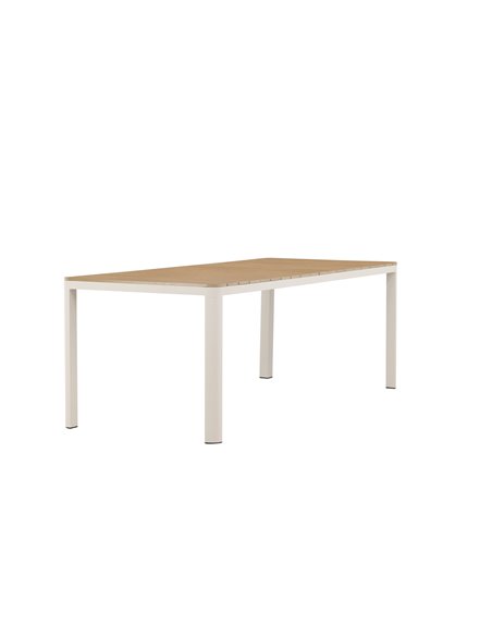 Matbord Etna, 210 × 90 cm, Beige