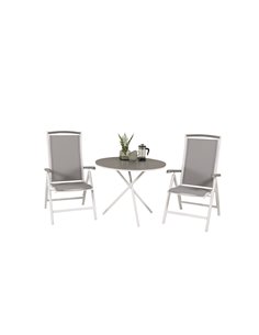 Matgrupp Parma med stolarna Albany 2