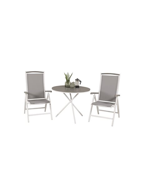 Matgrupp Parma med stolarna Albany
