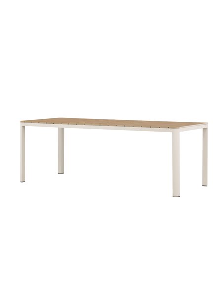 Matbord Etna, 210 × 90 cm, Beige