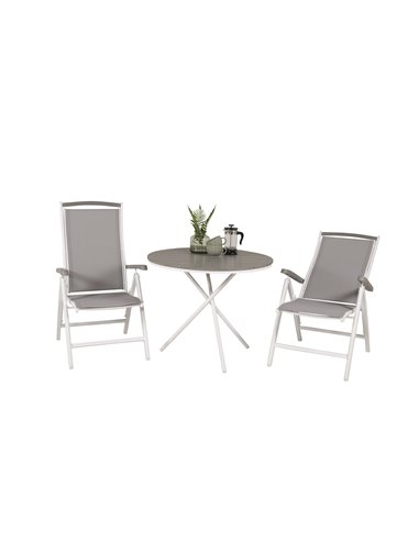 Matgrupp Parma med stolarna Albany