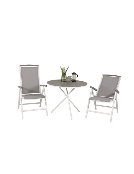 Matgrupp Parma med stolarna Albany
