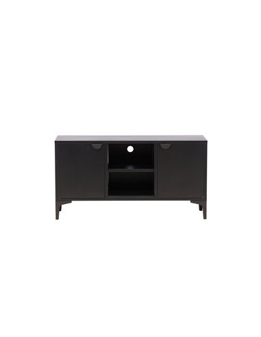 TV-bänk Piring, 120 cm, Svart