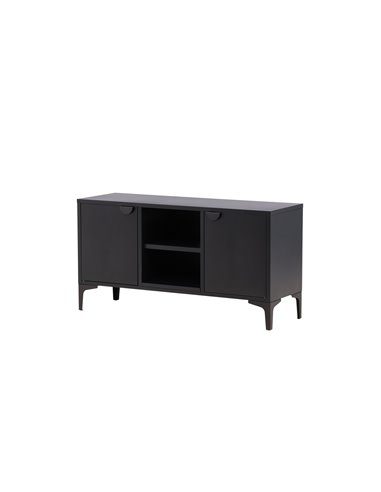 TV-bänk Piring, 120 cm, Svart