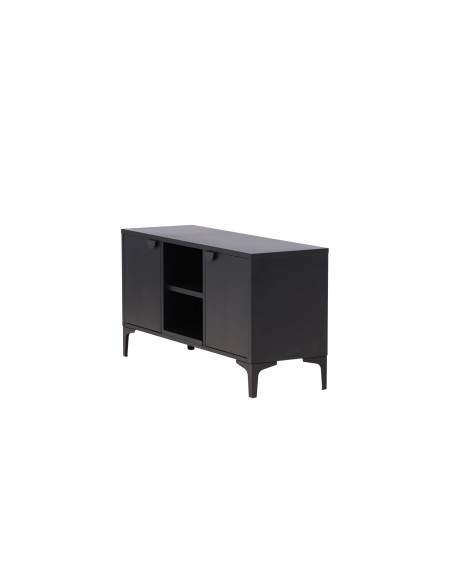 TV-bänk Piring, 120 cm, Svart
