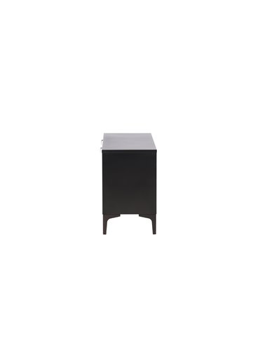 TV-bänk Piring, 120 cm, Svart