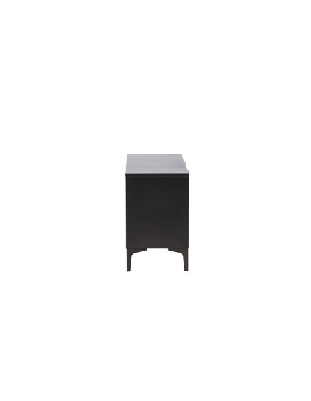 TV-bänk Piring, 120 cm, Svart