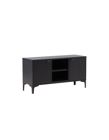 TV-bänk Piring, 120 cm, Svart
