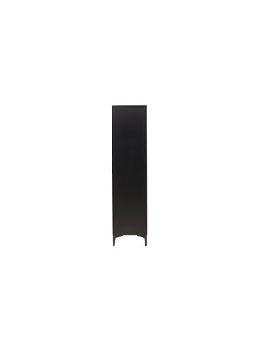Garderob Piring, 85 cm, Svart