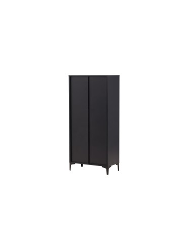 Garderob Piring, 85 cm, Svart