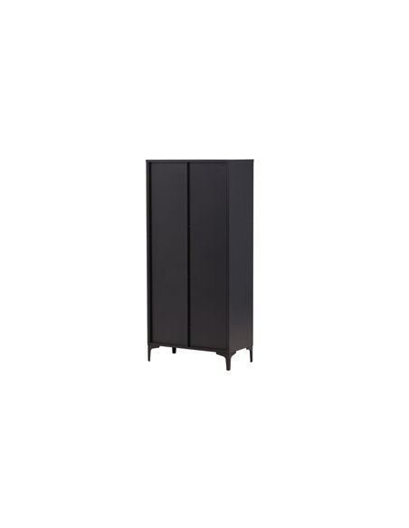 Garderob Piring, 85 cm, Svart