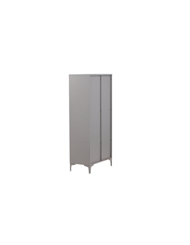 Garderob Piring, 85 cm, Ljusgrå