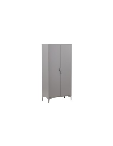 Garderob Piring, 85 cm, Ljusgrå