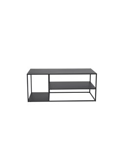 Soffbord Staal, 120 × 50 cm, Svart