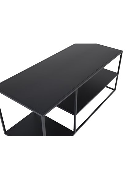Soffbord Staal, 120 × 50 cm, Svart