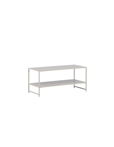 Sidobord Staal, 102 × 43 cm, Beige
