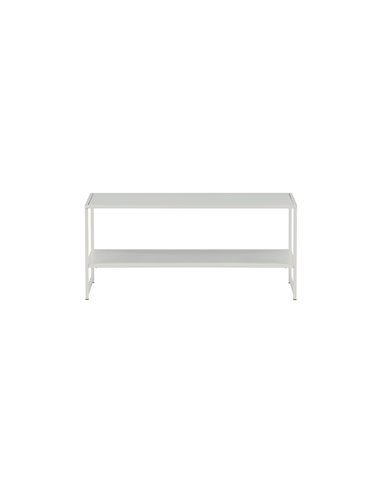Soffbord Staal, 102 × 45 cm, Vit