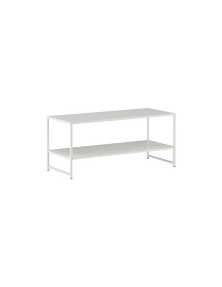 Soffbord Staal, 102 × 45 cm, Vit