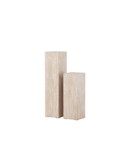 Sidobord Ramsvik, 123,223 × 123,223 cm, Beige